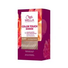 Wella Профессиональная полуперманентная краска для волос Color Touch без аммиака для обновления цвета и покрытия седых волос - набор для корней, включающий маску для волос Cool Beige Blonde Wella Профессиональная полуперманентная краска для волос Color Touch без аммиака для обновления цвета и покрытия седых волос - набор для корней, включающий маску для волос Cool Beige Blonde