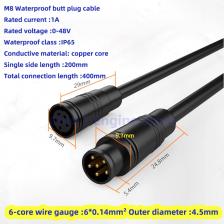 Julet разъем для электрического велосипеда M8 8 мм Julet разъем для электрического велосипеда M8 8 мм