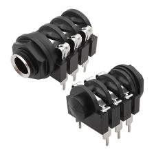 1 / 5 / 10 шт. 6.35mm 1 / 4 "6Pin стереофонический микрофон штепсельная розетка 6.35 Наушники гнездо резьбовая панель PCB Установка разъема черный 1 / 5 / 10 шт. 6.35mm 1 / 4 "6Pin стереофонический микрофон штепсельная розетка 6.35 Наушники гнездо резьбовая панель PCB Установка разъема черный