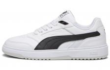 Кеды, обувь для скейтбординга Doublecourt унисекс с низким верхом белого/черного цвета Puma Кеды, обувь для скейтбординга Doublecourt унисекс с низким верхом белого/черного цвета Puma