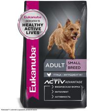 Eukanuba Adult Small Breed / Сухой корм Эукануба для взрослых собак Мелких пород с Курицей Eukanuba Adult Small Breed / Сухой корм Эукануба для взрослых собак Мелких пород с Курицей