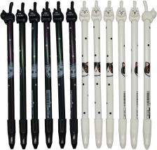 12 шт. гелевые ручки с изображением кота, милые черно-белые ручки нейтральной воды в форме забавных животных, новинка для письма для школы, офиса, письменные принадлежности 12 шт. гелевые ручки с изображением кота, милые черно-белые ручки нейтральной воды в форме забавных животных, новинка для письма для школы, офиса, письменные принадлежности