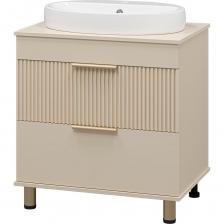 BREVITA – это мебель для ванной комнаты премиального сегмента. Использование современных дорогих материалов обеспечивает не только высокое качество и долговечность продукции, но и создает эффектный внешний вид. При изготовлении мебели используется натуральная древесина и искусственный камень, латунь и МДФ с многослойным эмалированным покрытием. Продуманная до мелочей конструкция гарантирует не только удобство в эксплуатации и высокую надежность, но и обеспечит рациональное использование пространства. Бренд BREVITA представлен различными коллекциями мебели для ванной, выполненных в разных стилях – от классики и модерна, до авангарда и лофт. Это позволит подобрать комплект, который идеально впишется в любой интерьер. Позвольте себе новый уровень комфорта и качества с мебелью BREVITA! Предлагаем Вашему вниманию Комплект Brevita ENFIDA - 70 Тумба напольная 2 ящ. бежевая мат. эмаль + раковина. Габариты (ШГВ), см: 71х50х65. Материал: ЛДСП, МДФ. Расположение: напольная. Система хранения: с ящиками. Комплектуется раковиной Ekokerama Doppia 65 BREVITA – это мебель для ванной комнаты премиального сегмента. Использование современных дорогих материалов обеспечивает не только высокое качество и долговечность продукции, но и создает эффектный внешний вид. При изготовлении мебели используется натуральная древесина и искусственный камень, латунь и МДФ с многослойным эмалированным покрытием. Продуманная до мелочей конструкция гарантирует не только удобство в эксплуатации и высокую надежность, но и обеспечит рациональное использование пространства. Бренд BREVITA представлен различными коллекциями мебели для ванной, выполненных в разных стилях – от классики и модерна, до авангарда и лофт. Это позволит подобрать комплект, который идеально впишется в любой интерьер. Позвольте себе новый уровень комфорта и качества с мебелью BREVITA! Предлагаем Вашему вниманию Комплект Brevita ENFIDA - 70 Тумба напольная 2 ящ. бежевая мат. эмаль + раковина. Габариты (ШГВ), см: 71х50х65. Материал: ЛДСП, МДФ. Расположение: напольная. Система хранения: с ящиками. Комплектуется раковиной Ekokerama Doppia 65