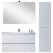 Комплект мебели Orans 100 подвесной белый глянец Комплект мебели Orans 100 подвесной белый глянец