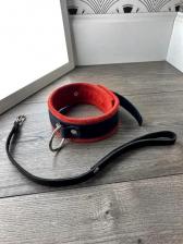 Ошейник ассиметрия красный Ошейник ассиметрия красный