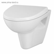 Унитаз подвесной Cersanit PARVA NEW CLEAN ON, сидение дюропласт, lifting, белый Унитаз подвесной Cersanit PARVA NEW CLEAN ON, сидение дюропласт, lifting, белый
