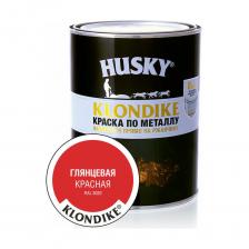 Краска по металлу глянцевая красная HUSKY Klondike 0,9 л 26162 Краска по металлу глянцевая красная HUSKY Klondike 0,9 л 26162