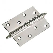 петля разъемная MORELLI 100х70х2,5мм R никель с коронкой петля разъемная MORELLI 100х70х2,5мм R никель с коронкой