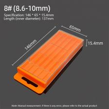 Пластиковый ящик для инструментов оранжевый Пластиковый ящик для инструментов оранжевый