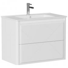 Тумба под раковину Allen Brau Paris 80 1.360001.WM в белом матовом исполнении представляет собой стильное и функциональное решение для ванной комнаты. Корпус и фасады: выполнены из МДФ с матовой эмалью, что обеспечивает долговечность и устойчивость к влаге. Внутренние ящики: изготовлены из ВЛДСП с эмалевым покрытием, что добавляет прочности и эстетики. Направляющие: используются качественные направляющие Hettich с системой push-to-open (открывание ящиков легким нажатием на фасад) и полным выдвижением, что делает использование тумбы максимально удобным. Металлические боковые стенки ящиков: повышают прочность конструкции и продлевают срок службы. Органайзер для сифона: пластиковое ограждение с возможностью крепления дополнительных контейнеров для хранения (приобретаются отдельно), что позволяет эффективно организовать пространство под раковиной. Надежные навесы: выдерживают нагрузку до 130 кг, обеспечивая долговечность и устойчивость. Декоративная фрезеровка на фасадах: добавляет изысканности и подчеркивает современный дизайн. Тумба под раковину Allen Brau Paris 80 1.360001.WM в белом матовом исполнении представляет собой стильное и функциональное решение для ванной комнаты. Корпус и фасады: выполнены из МДФ с матовой эмалью, что обеспечивает долговечность и устойчивость к влаге. Внутренние ящики: изготовлены из ВЛДСП с эмалевым покрытием, что добавляет прочности и эстетики. Направляющие: используются качественные направляющие Hettich с системой push-to-open (открывание ящиков легким нажатием на фасад) и полным выдвижением, что делает использование тумбы максимально удобным. Металлические боковые стенки ящиков: повышают прочность конструкции и продлевают срок службы. Органайзер для сифона: пластиковое ограждение с возможностью крепления дополнительных контейнеров для хранения (приобретаются отдельно), что позволяет эффективно организовать пространство под раковиной. Надежные навесы: выдерживают нагрузку до 130 кг, обеспечивая долговечность и устойчивость. Декоративная фрезеровка на фасадах: добавляет изысканности и подчеркивает современный дизайн.