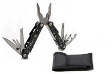 Мультитул Stinger MT-MQ007-BK, сталь/алюминий, 9 инструментов, нейлоновый чехол Мультитул Stinger MT-MQ007-BK, сталь/алюминий, 9 инструментов, нейлоновый чехол