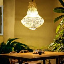 Светильник потолочный из ротанга «Ади», 1x120 Вт, Е27, 30x30x40 см Светильник потолочный из ротанга «Ади», 1x120 Вт, Е27, 30x30x40 см