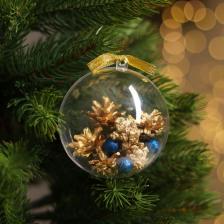 Ёлочная игрушка «В шарике» Ёлочная игрушка «В шарике»