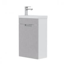 тумба с раковиной подвесная ЭКВИЛ Vario 40см серая тумба с раковиной подвесная ЭКВИЛ Vario 40см серая