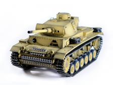 Р/У танк Taigen 1/16 Panzerkampfwagen III (Германия) дым, свет V3 2.4G RTR пустыня Р/У танк Taigen 1/16 Panzerkampfwagen III (Германия) дым, свет V3 2.4G RTR пустыня