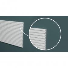 Ударопрочная влагостойкая стеновая панель под покраску Панель стеновая "Грани" ударопрочная, влагостойкая, под покраску Decor-Dizayn 180x10x2000 мм DD905 Ударопрочная влагостойкая стеновая панель под покраску Панель стеновая "Грани" ударопрочная, влагостойкая, под покраску Decor-Dizayn 180x10x2000 мм DD905