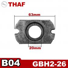 Подшипниковый щит для перфоратора BOSCH GBH2-26 B04 Подшипниковый щит для перфоратора BOSCH GBH2-26 B04