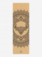 Коврик для йоги Zodiac Collection Cork 1.8 Телец, 25422, Бежевый Коврик для йоги Zodiac Collection Cork 1.8 Телец, 25422, Бежевый