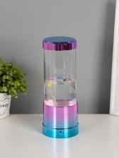 Светильник «Медузы» LED, RGB, USB, 3-5 Вт, 9x9x3 см, розово-голубой метеллик Светильник «Медузы» LED, RGB, USB, 3-5 Вт, 9x9x3 см, розово-голубой метеллик