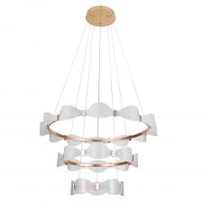 Люстра светодиодная подвесная Arte Lamp Grace 72 Вт 4000К 12 кв.м (A1868SP-3PB) Люстра светодиодная подвесная Arte Lamp Grace 72 Вт 4000К 12 кв.м (A1868SP-3PB)