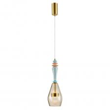 Светильник светодиодный подвесной Arte Lamp Coral 3000К 8 Вт 3 кв.м латунь IP20 (A2405SP-9BR) Светильник светодиодный подвесной Arte Lamp Coral 3000К 8 Вт 3 кв.м латунь IP20 (A2405SP-9BR)