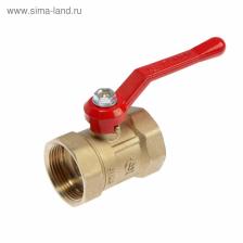 Кран шаровой «ГАЛЛОП» ПРАКТИК DN-32 120, внутренняя/внутренняя резьба 1 1/4", ручка Кран шаровой «ГАЛЛОП» ПРАКТИК DN-32 120, внутренняя/внутренняя резьба 1 1/4", ручка