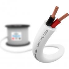 PROCAST cable SJW 17.OFC.1,045 – профессиональный акустический (спикерный) кабель для подключения акустических систем к звукоусиливающему оборудованию. Имеет круглое сечение, благодаря чему оптимален для установки спикерных коннекторов Speakon. Кабель рекомендуется использовать в мобильных инсталляциях, где требуется повышенная стойкость кабеля к внешним механическим и климатических воздействиям. Проводники изготовлены из сверхчистой бескислородной меди OFC – 99,97% и имеют ультра-многопроводниковую структуру (каждая жила состоит из 52 проводников диаметром 0,16 mm). Суммарное сечение каждой жилы – 1,045 mm? (17AWG). PROCAST Cable SJW 17.OFC.1,045 имеет двойную внешнюю изоляцию, благодаря чему кабель может использоваться как всепогодный. Внешний слой изготовлен из белого пластичного PVC пластиката, который обеспечивает круглое сечение кабеля и безупречную защиту от внешних механических и климатических воздействий. Внутренняя изоляция спикерного кабеля PROCAST Cable SJW 17.OFC.1,045 также изготовлена из очень качественного и долговечного пластиката (PVC) окрашенного для удобства подключения в красно-черный цвет. Жилы легко разделяются и зачищаются. Диапазон рабочих температур для изоляции -40 / +70 °C. PROCAST cable SJW 17.OFC.1,045 – профессиональный акустический (спикерный) кабель для подключения акустических систем к звукоусиливающему оборудованию. Имеет круглое сечение, благодаря чему оптимален для установки спикерных коннекторов Speakon. Кабель рекомендуется использовать в мобильных инсталляциях, где требуется повышенная стойкость кабеля к внешним механическим и климатических воздействиям. Проводники изготовлены из сверхчистой бескислородной меди OFC – 99,97% и имеют ультра-многопроводниковую структуру (каждая жила состоит из 52 проводников диаметром 0,16 mm). Суммарное сечение каждой жилы – 1,045 mm? (17AWG). PROCAST Cable SJW 17.OFC.1,045 имеет двойную внешнюю изоляцию, благодаря чему кабель может использоваться как всепогодный. Внешний слой изготовлен из белого пластичного PVC пластиката, который обеспечивает круглое сечение кабеля и безупречную защиту от внешних механических и климатических воздействий. Внутренняя изоляция спикерного кабеля PROCAST Cable SJW 17.OFC.1,045 также изготовлена из очень качественного и долговечного пластиката (PVC) окрашенного для удобства подключения в красно-черный цвет. Жилы легко разделяются и зачищаются. Диапазон рабочих температур для изоляции -40 / +70 °C.