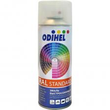 Алкидная аэрозольная эмаль ODIHEL RAL9005A Алкидная аэрозольная эмаль ODIHEL RAL9005A