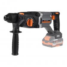 Бесщеточный аккумуляторный перфоратор Anycons AC-H509 – профессиональный инструмент для сверления и долбления бетона, кирпича, камня и других твердых материалов.Перфоратор оснащен современным бесщеточным двигателем, который обеспечивает высокую мощность при минимальном энергопотреблении и увеличивает срок службы инструмента.Благодаря силе удара 2,8 Дж перфоратор легко справляется с плотными материалами, обеспечивая быструю и эффективную работу.Аккумуляторное питание обеспечивает мобильность и удобство работы на объектах без доступа к электросети, а патрон SDS Plus гарантирует надежную фиксацию буров и оснастки, позволяя быстро менять насадки без использования дополнительных инструментов Бесщеточный аккумуляторный перфоратор Anycons AC-H509 – профессиональный инструмент для сверления и долбления бетона, кирпича, камня и других твердых материалов.Перфоратор оснащен современным бесщеточным двигателем, который обеспечивает высокую мощность при минимальном энергопотреблении и увеличивает срок службы инструмента.Благодаря силе удара 2,8 Дж перфоратор легко справляется с плотными материалами, обеспечивая быструю и эффективную работу.Аккумуляторное питание обеспечивает мобильность и удобство работы на объектах без доступа к электросети, а патрон SDS Plus гарантирует надежную фиксацию буров и оснастки, позволяя быстро менять насадки без использования дополнительных инструментов