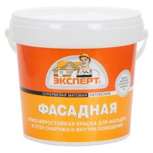 краска в/д фасадная ЭКСПЕРТ 1,3кг супербелая, арт.25749 краска в/д фасадная ЭКСПЕРТ 1,3кг супербелая, арт.25749