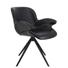 Обеденное кресло Everprof Aurora Экокожа Черный Обеденное кресло Everprof Aurora Экокожа Черный