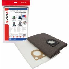 Мешок-пылесборник многоразовый на молнии для пылесоса OZONE PL-518 Мешок-пылесборник многоразовый на молнии для пылесоса OZONE PL-518