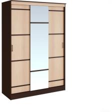 Шкаф БТС-купе трехдверный Сакура, венге/лоредо Шкаф БТС-купе трехдверный Сакура, венге/лоредо