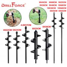 DRILLFORCE Спиральный шнек для дрели DRILLFORCE Спиральный шнек для дрели