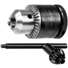 Патроны для дрелей и шуруповертов Патрон с фиксатором для дрели Зубр Профессионал 29082-13-1/2_z02 ударный ключевой 2-13мм 1/2 Патроны для дрелей и шуруповертов Патрон с фиксатором для дрели Зубр Профессионал 29082-13-1/2_z02 ударный ключевой 2-13мм 1/2