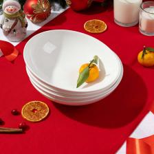 Набор тарелок суповых Zapel Table Blanche 4шт Набор тарелок суповых Zapel Table Blanche 4шт