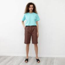 Футболка женская MINAKU REGULAR FIT: цвет голубой, р-р 48 Футболка женская MINAKU REGULAR FIT: цвет голубой, р-р 48