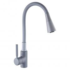 Смеситель для кухни СоюзКран с гибким изливом в сером цвете смотрится благородно и лаконично, добавляя эстетики в интерьер кухни. Материал корпуса – цинковый сплав с антикоррозийным покрытием, характеризуется надежностью и долговечностью. Рычаг имеет боковое расположение и плавный ход, что делает процесс настройки напора и температуры воды более быстрым и удобным. Гибкий излив расширяет привычный функционал смесителя, позволяя с комфортом набирать воду в емкости и регулировать высоту крана во время мытья посуды. Лейка обеспечивает направленный поток воды, не образуя брызг за пределами раковины. Керамический картридж 35 мм имеет высокий ресурс службы. Смеситель для кухни СоюзКран с гибким изливом в сером цвете смотрится благородно и лаконично, добавляя эстетики в интерьер кухни. Материал корпуса – цинковый сплав с антикоррозийным покрытием, характеризуется надежностью и долговечностью. Рычаг имеет боковое расположение и плавный ход, что делает процесс настройки напора и температуры воды более быстрым и удобным. Гибкий излив расширяет привычный функционал смесителя, позволяя с комфортом набирать воду в емкости и регулировать высоту крана во время мытья посуды. Лейка обеспечивает направленный поток воды, не образуя брызг за пределами раковины. Керамический картридж 35 мм имеет высокий ресурс службы.