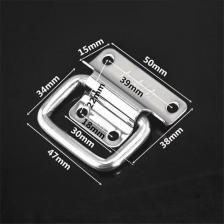 Ручка из нержавеющей стали, ручка ящика шкафа, серебряная складная простая дверная ручка, мебельные аксессуары, бытовая деревянная ручка коробки Ручка из нержавеющей стали, ручка ящика шкафа, серебряная складная простая дверная ручка, мебельные аксессуары, бытовая деревянная ручка коробки