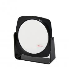 HAIRWAY Зеркало настольное, двухстороннее, черный пластик, 2-х кратное увеличение, 17х17,5 см / Hairway HAIRWAY Зеркало настольное, двухстороннее, черный пластик, 2-х кратное увеличение, 17х17,5 см / Hairway