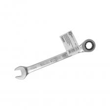 Комбинированный трещоточный ключ предназначен для проведения слесарных, монтажных, ремонтных работ. Ключ изготовлен из хромованадиевой стали, что обеспечивает надежность и долговечность. Инструмент оснащен надёжным храповым механизмом в накидной части, что гарантирует высокий крутящий момент и минимальный угол возврата. Трещоточная часть ключа не предназначена для страгивания и силовой протяжки крепежа, для этого применяется рожковый профиль ключа или торцевые головки. Комбинированный трещоточный ключ предназначен для проведения слесарных, монтажных, ремонтных работ. Ключ изготовлен из хромованадиевой стали, что обеспечивает надежность и долговечность. Инструмент оснащен надёжным храповым механизмом в накидной части, что гарантирует высокий крутящий момент и минимальный угол возврата. Трещоточная часть ключа не предназначена для страгивания и силовой протяжки крепежа, для этого применяется рожковый профиль ключа или торцевые головки.