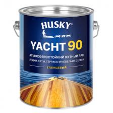 лак уретано-алкидный HUSKY YACHT 90 яхтный 2,7л глянцевый, арт.30137 лак уретано-алкидный HUSKY YACHT 90 яхтный 2,7л глянцевый, арт.30137