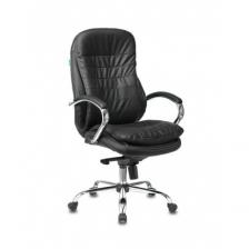 Кресло руководителя Бюрократ T-9950/BLACK черный кожа крестовина хром Кресло руководителя Бюрократ T-9950/BLACK черный кожа крестовина хром