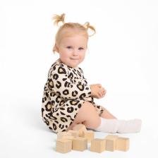 Платье - боди для девочки «Крошка Я. Леопард», рост 80-86 см Платье - боди для девочки «Крошка Я. Леопард», рост 80-86 см