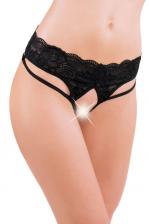 Стринги с доступом Flirton 2842 черные Стринги с доступом Flirton 2842 черные