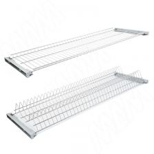 ARIA комплект посудосушителей (сушилка для посуды), без рамки, поддон, 900мм, серый хром (ПВ1.9016.1001.11) ARIA комплект посудосушителей (сушилка для посуды), без рамки, поддон, 900мм, серый хром (ПВ1.9016.1001.11)