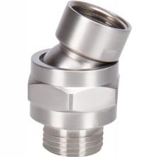 Поворотный шаровой адаптер для душевой лейки, твердый латунный соединитель для душа, шаровой шарнир, регулируемый универсальный удлинитель душевого рычага Поворотный шаровой адаптер для душевой лейки, твердый латунный соединитель для душа, шаровой шарнир, регулируемый универсальный удлинитель душевого рычага