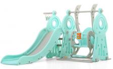 Горка + качели Perfetto Sport Маяк PS-043-М ментол Горка + качели Perfetto Sport Маяк PS-043-М ментол