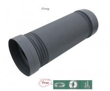 Гибкая дымоотлопная труба ПВХ 100-180 мм, 1.5/3 м Гибкая дымоотлопная труба ПВХ 100-180 мм, 1.5/3 м