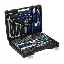 Набор профессионального инструмента РОКОТ в чехле включает 140 предметов и предназначен для монтажа и демонтажа резьбовых соединений. В комплекте имеются разные типы отверток с держателями для бит, трещоточный ключ, адаптеры для бит, головки и биты разных размеров. Все металлические элементы выполнены из высококачественной хромванадиевой стали, устойчивой к износу и коррозии. Набор может стать отличным подарком для мастера. Набор профессионального инструмента РОКОТ в чехле включает 140 предметов и предназначен для монтажа и демонтажа резьбовых соединений. В комплекте имеются разные типы отверток с держателями для бит, трещоточный ключ, адаптеры для бит, головки и биты разных размеров. Все металлические элементы выполнены из высококачественной хромванадиевой стали, устойчивой к износу и коррозии. Набор может стать отличным подарком для мастера.